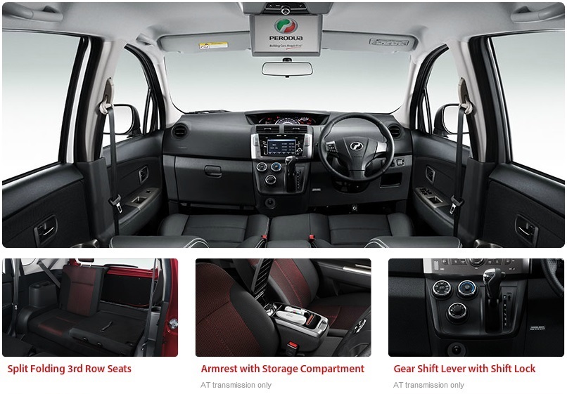 Interior Alza Advanced Perodua First